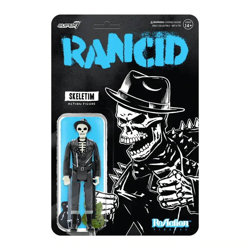 RANCID REACTION FIGURE WAVE 4 - SKELETIM (HAT)