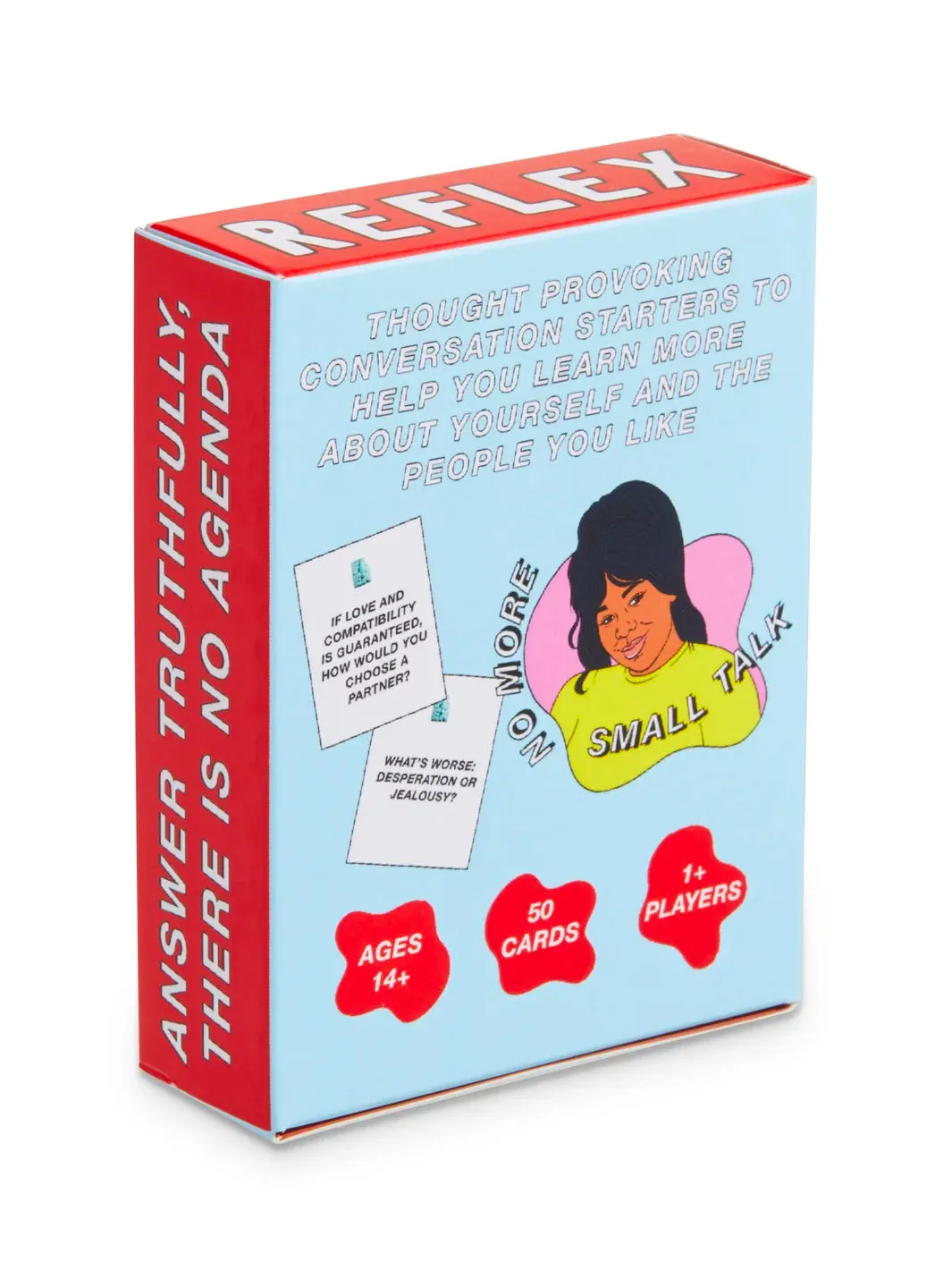 REFLEX CONVERSATION CARD GAME - RED #4