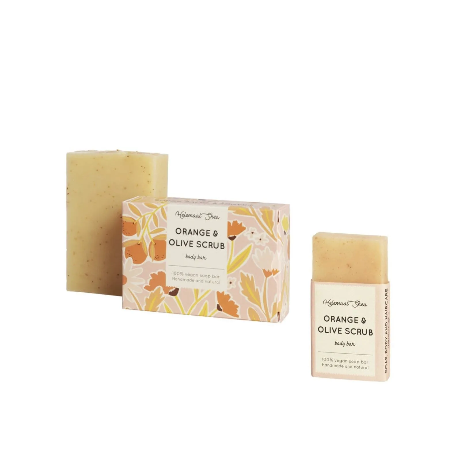 Scrub Soap - Orange & Olive