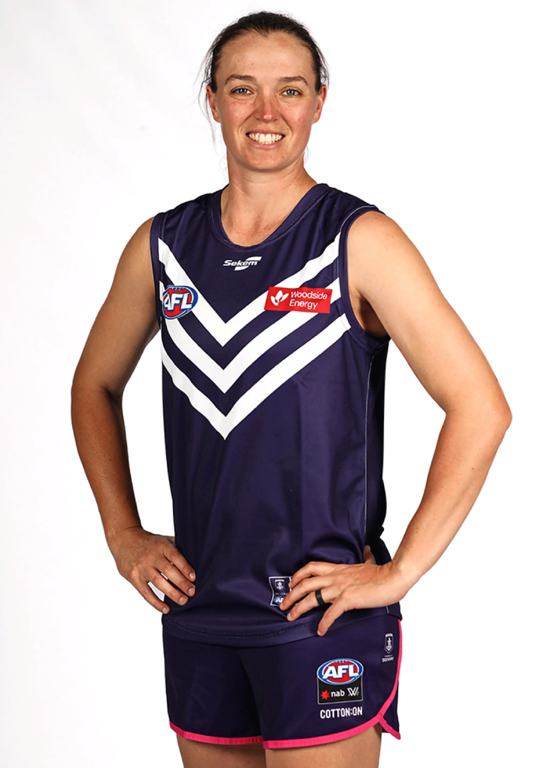 Sekem Fremantle Dockers 2023 Womens Home Replica Jumper  93F001W01