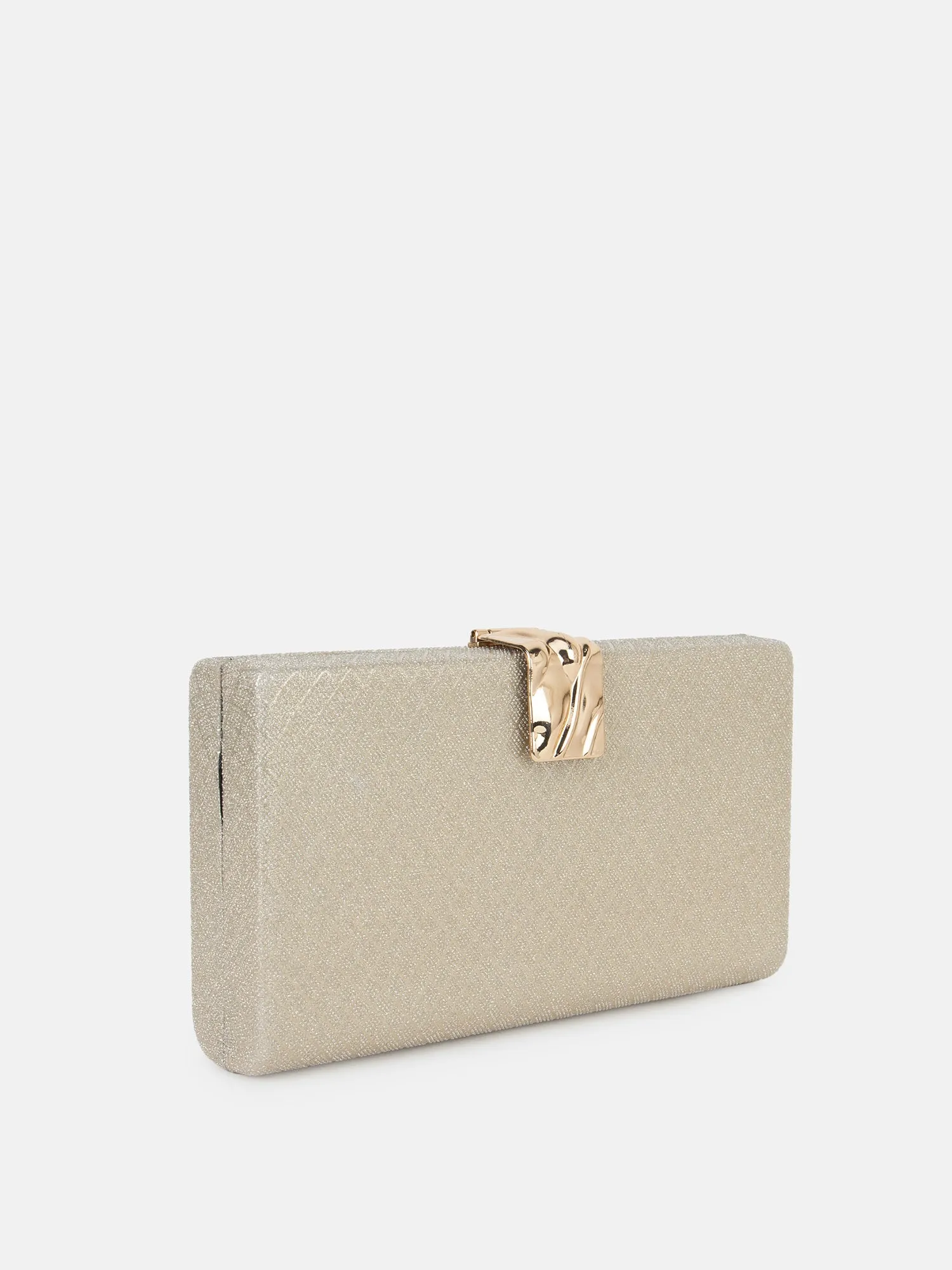 Shimmer Box Clutch