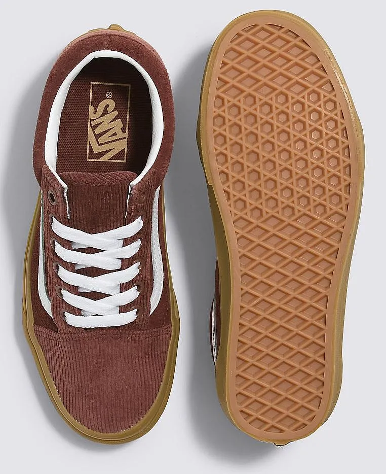 shoes Vans Old Skool - Corduroy Pop Brown