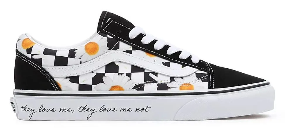 shoes Vans Old Skool - Love Me Love Me Not/Ditsy True White