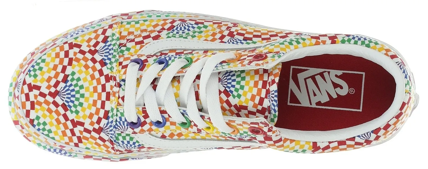 shoes Vans Old Skool Platform - Pride/Multi/True White