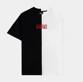 SP x Scarface TM Split Mens Short Sleeve Shirt (Black/White)