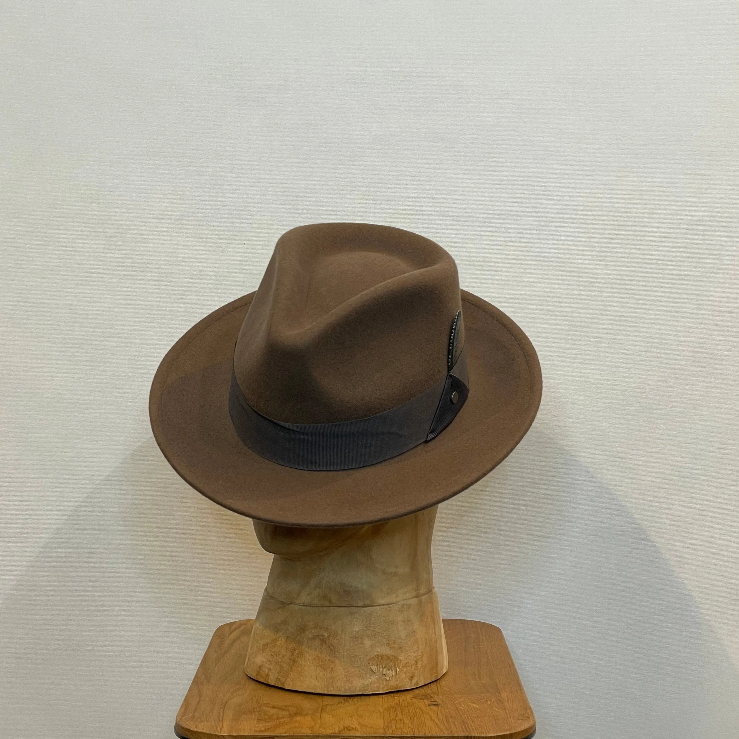 Stetson - Burdock Fedora Woolfelt Brown