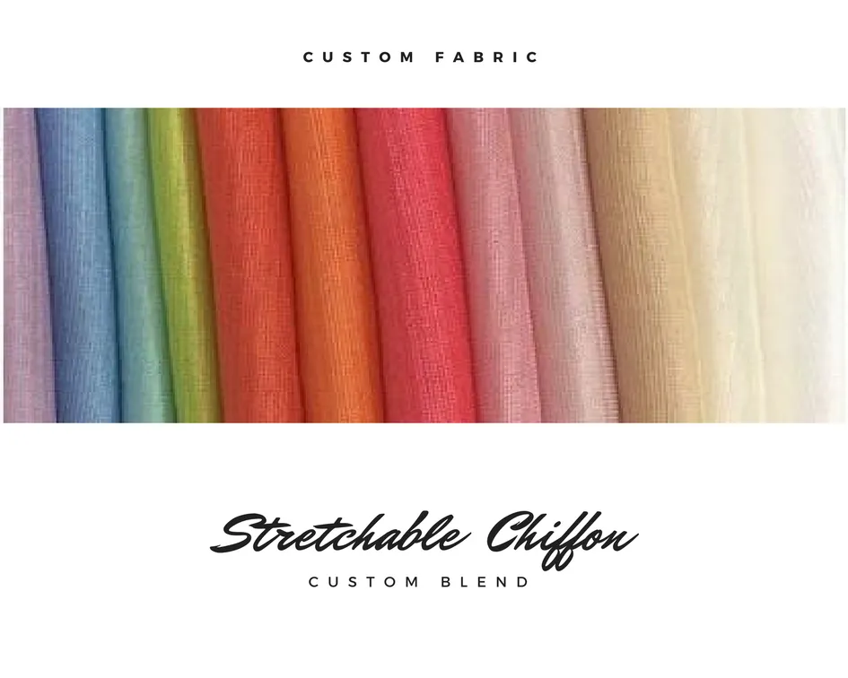 Stretchable Chiffon Fabric