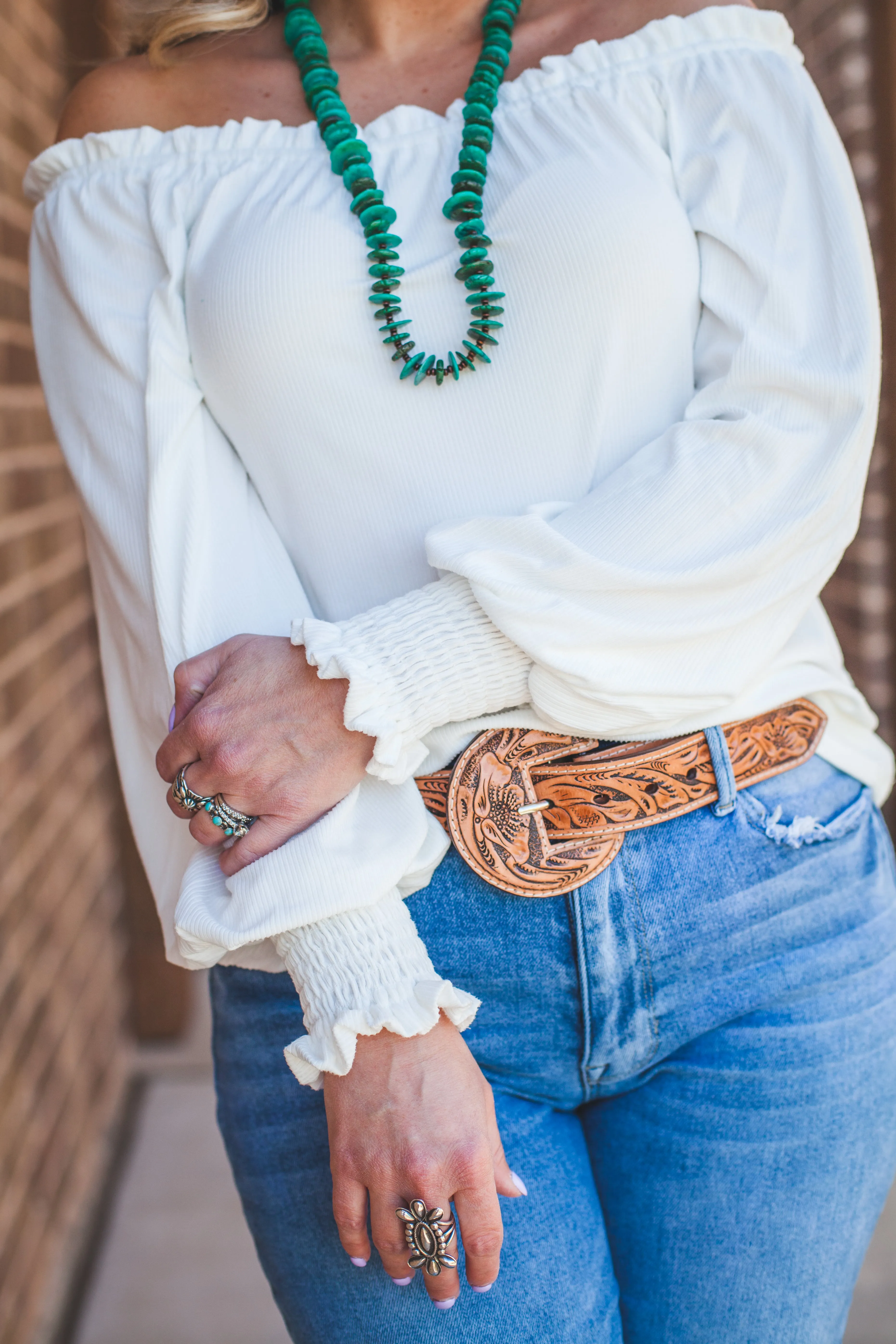 The Que Chula Tooled Belt