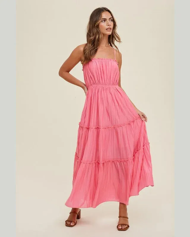 Tiered Ruffle Maxi Dress