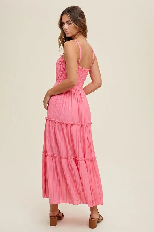 Tiered Ruffle Maxi Dress