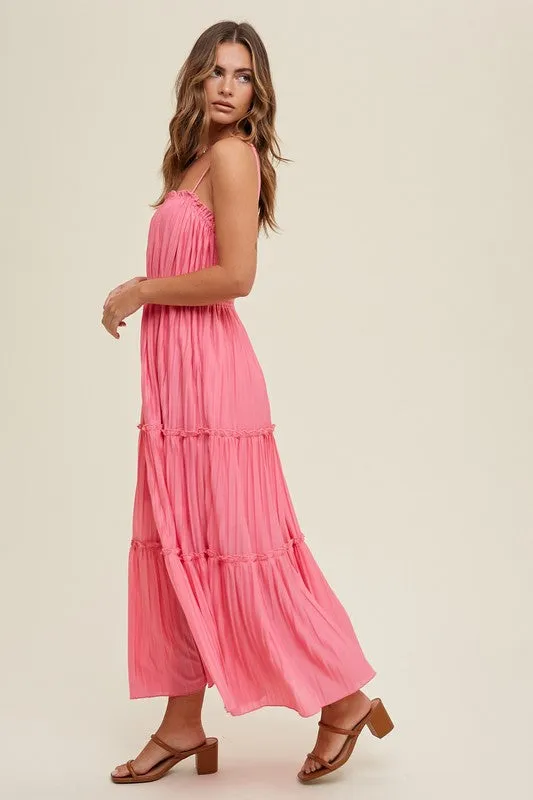 Tiered Ruffle Maxi Dress