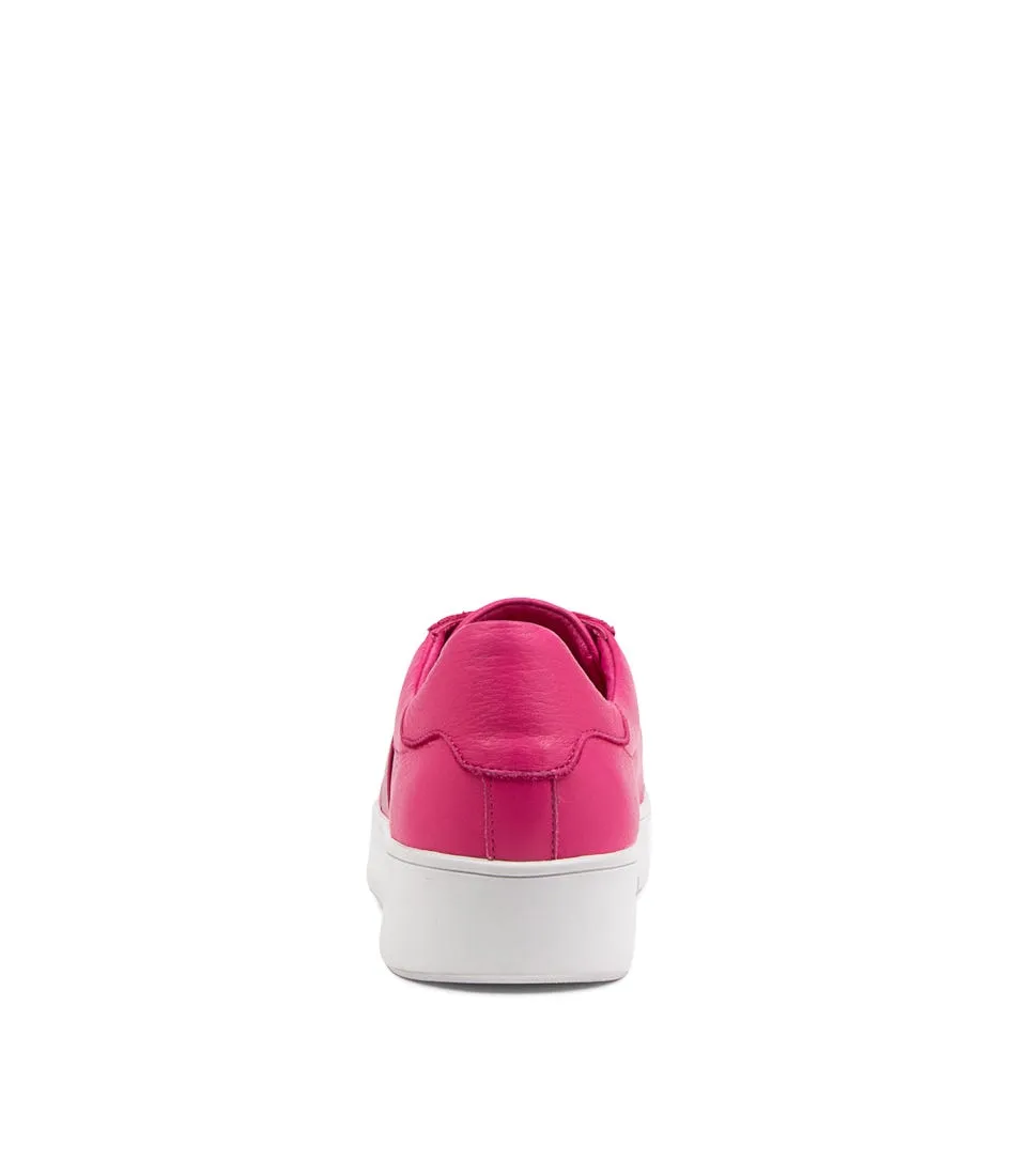 TOP END Lexasy Pink Leather Sneakers