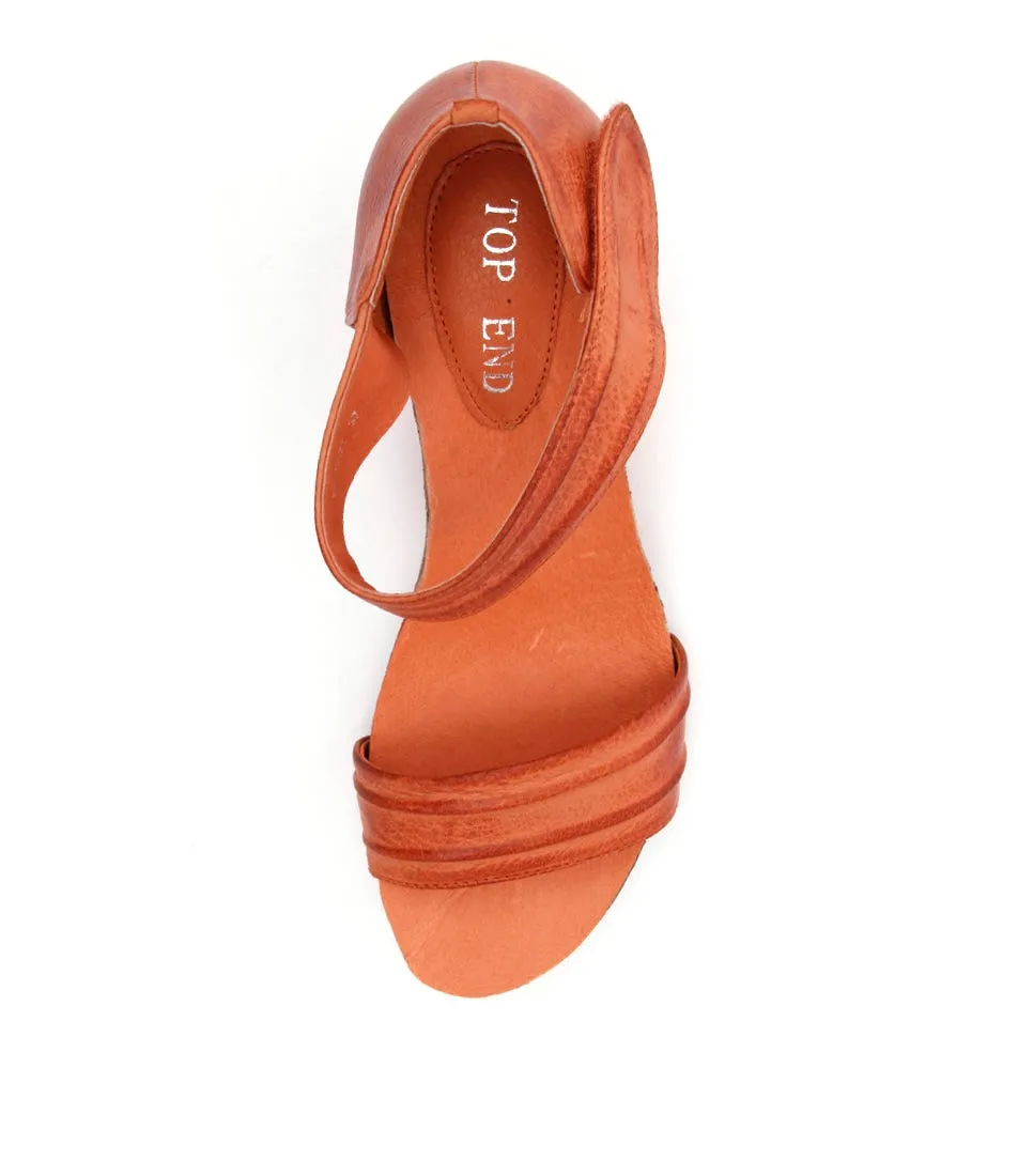 TOP END Ruskatt Orange Leather