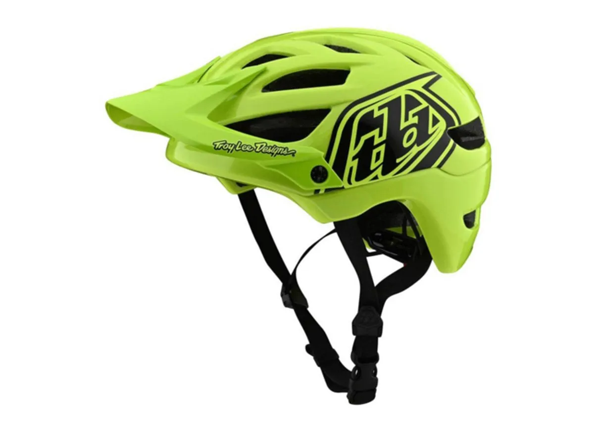 Troy Lee Designs A1 MTB Helmet - Youth - Drone - Glo Green - 2021