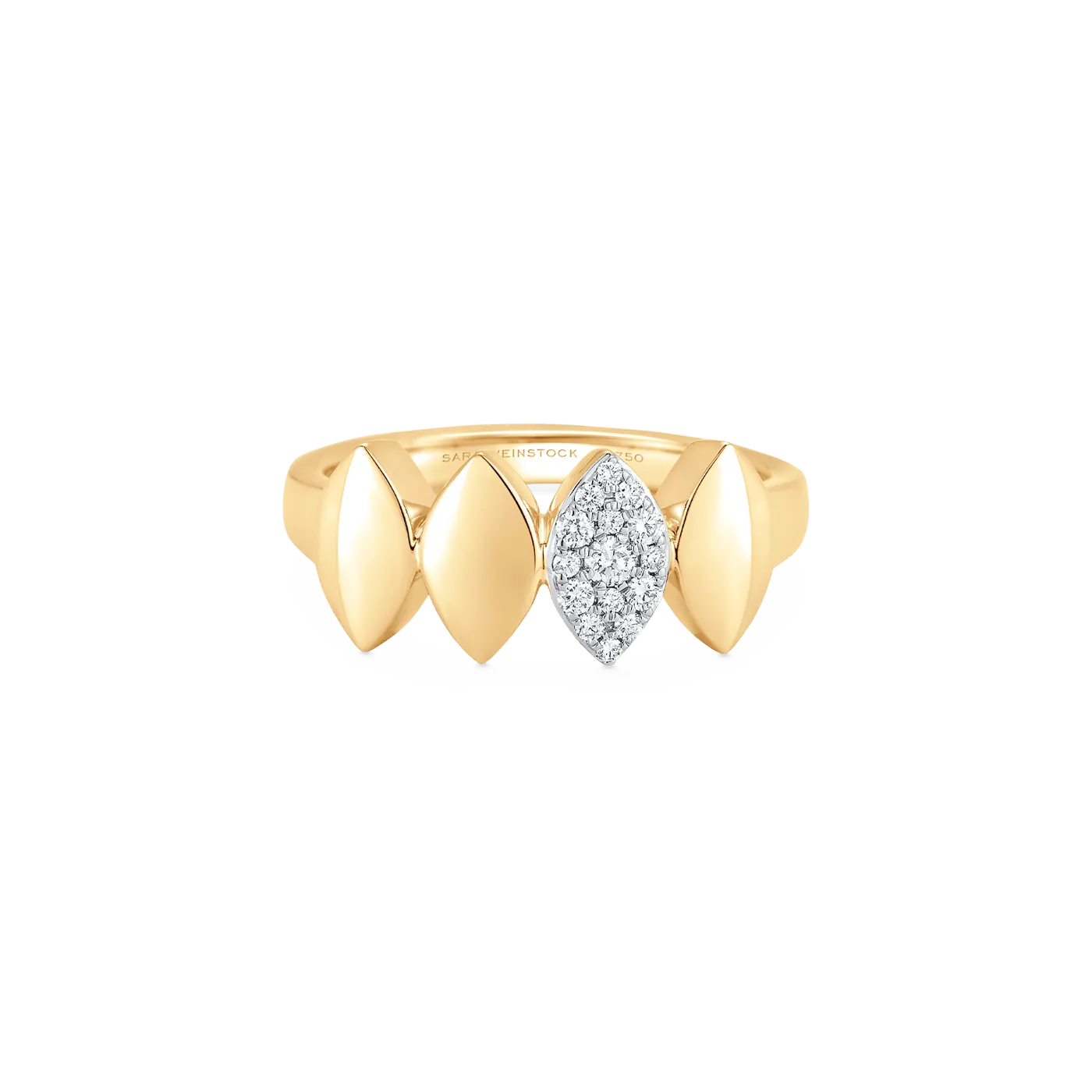 Unity Reverie Marquise Partial Diamond Ring