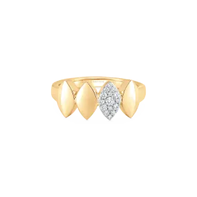 Unity Reverie Marquise Partial Diamond Ring