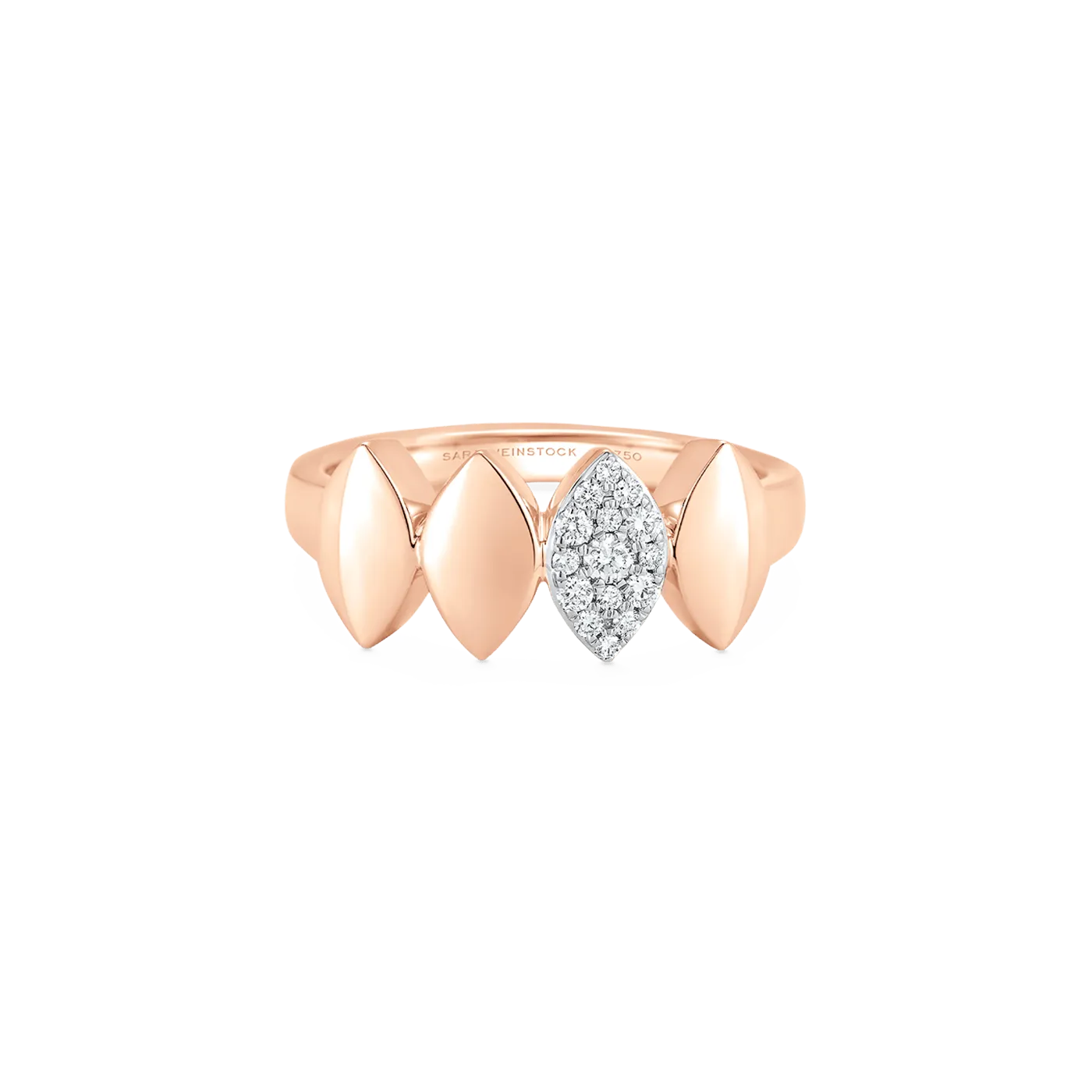 Unity Reverie Marquise Partial Diamond Ring