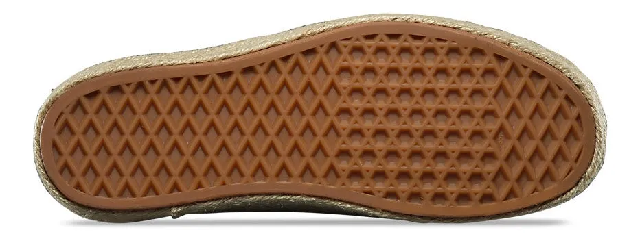 Vans Authentic Platform Espadrille Black
