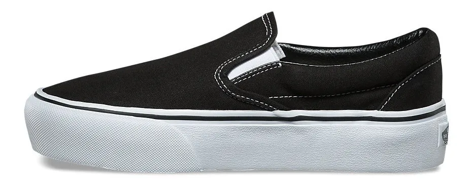 Vans Classic Slip-On Platform Black