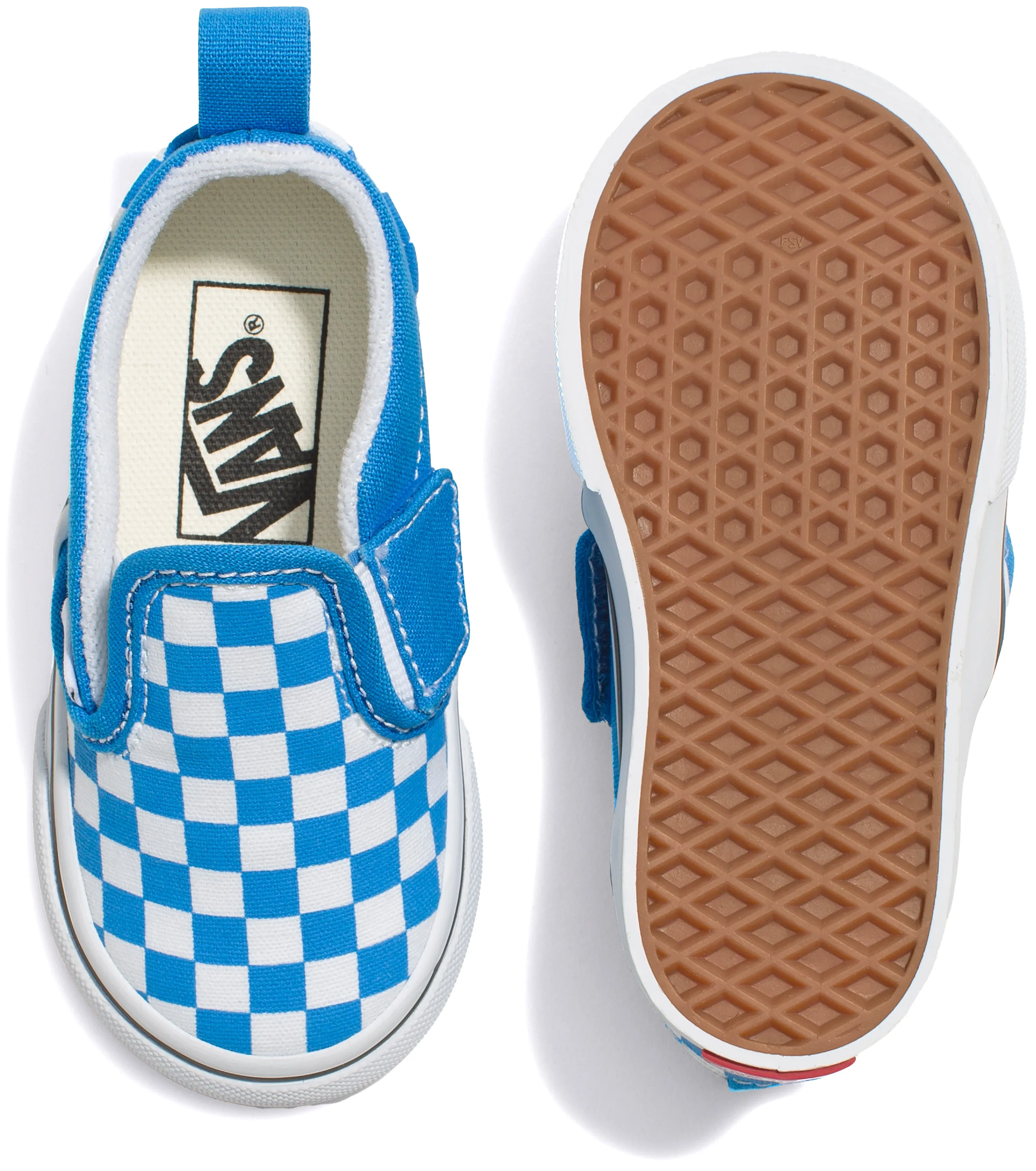 Vans Toddler Classic Slip-On V Brilliant Blue