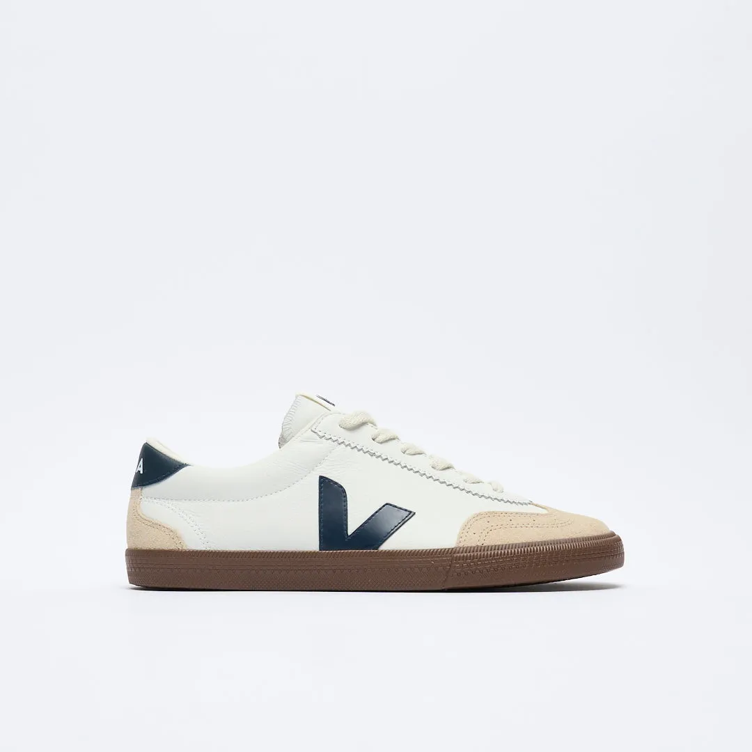 Veja - Men Volley OT Leather (White/Nautico/Bark)
