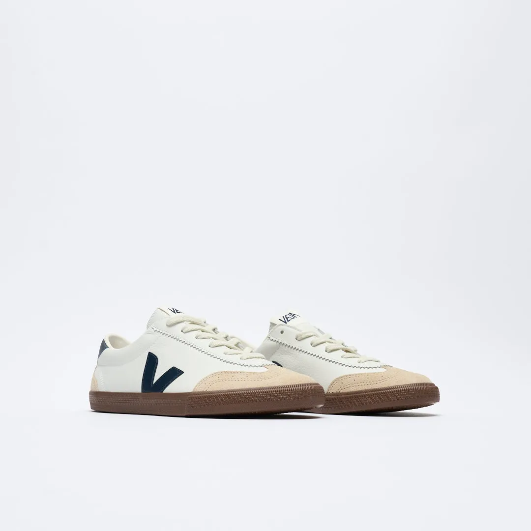 Veja - Men Volley OT Leather (White/Nautico/Bark)