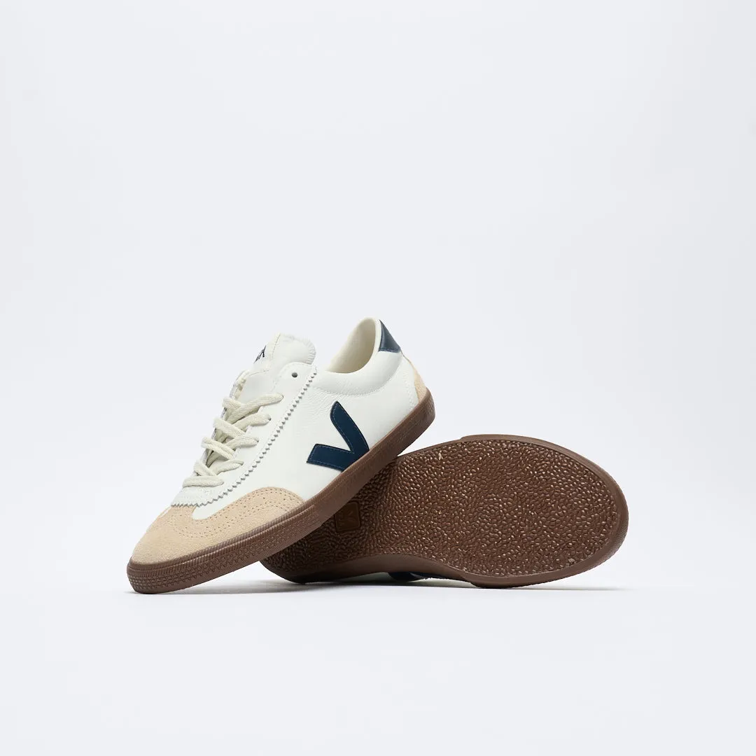Veja - Men Volley OT Leather (White/Nautico/Bark)