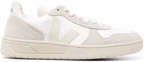 VEJA V-10 mesh low-top sneakers White