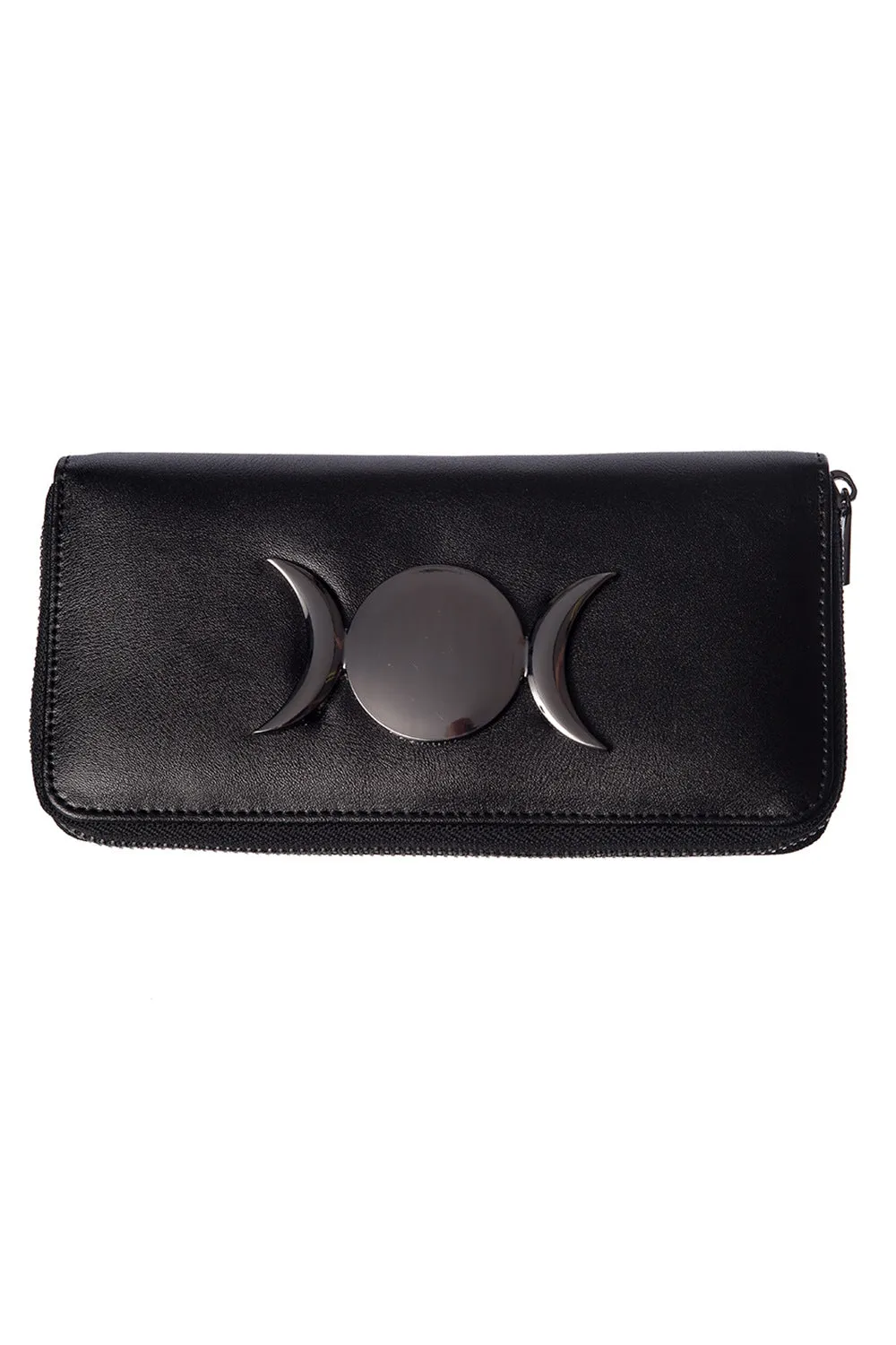 Vidonia Triple Moon Zip Wallet