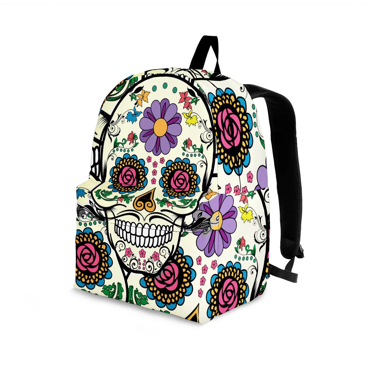 Violet Sugar Skull Backpack