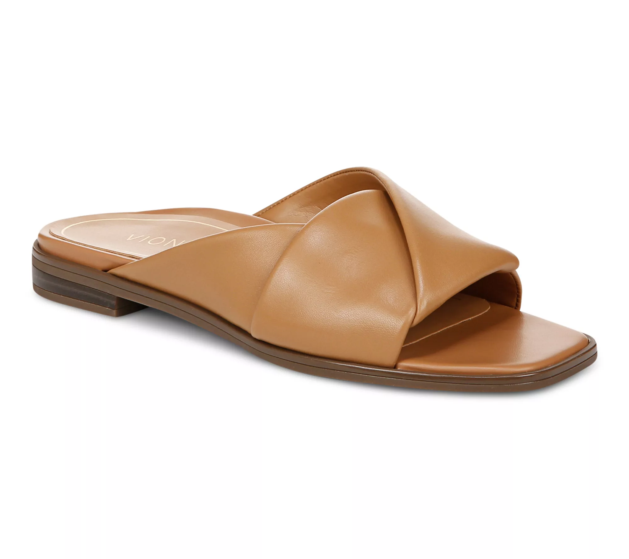 Vionic Leather or Textile Slide Sandals - Miramar