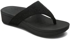 Vionic Women's Pacific Naples Platform Sandal - Black