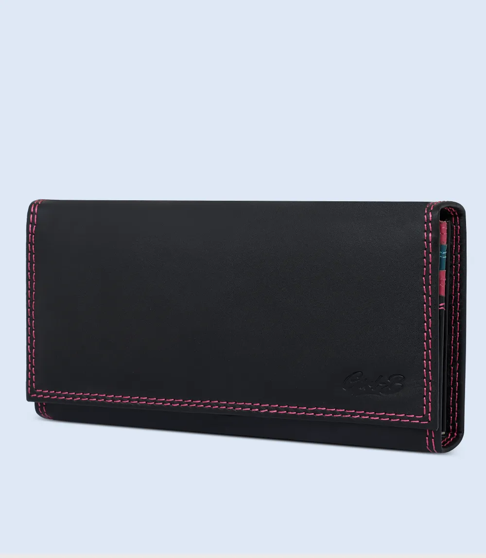 WB2219-BLK/FUSCHI-Women Wallet