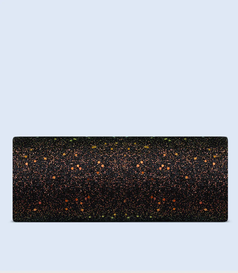 WB2407-BLACK-Women Snazzy Clutch