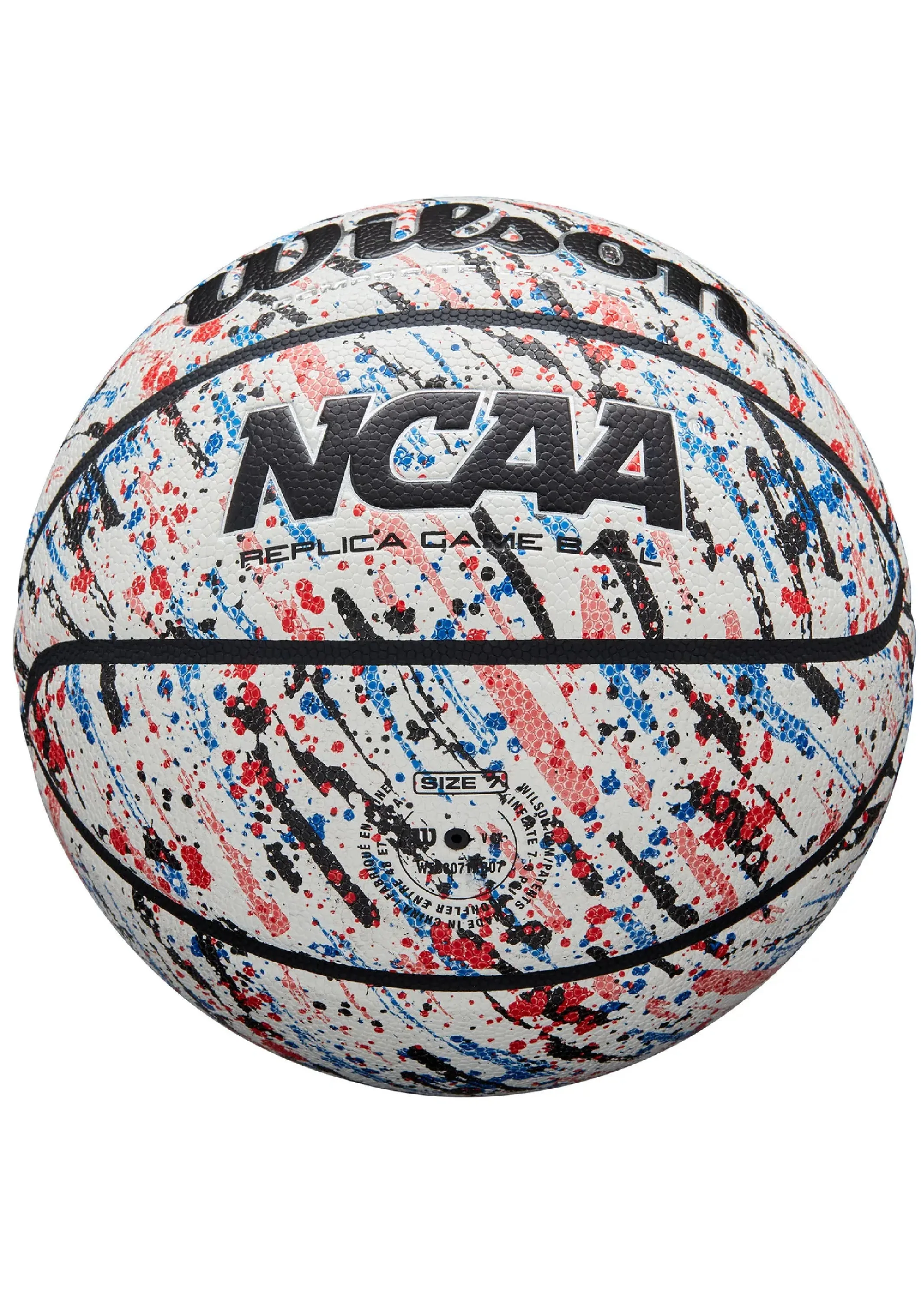 Wilson NCAA Replica Splatter Basketball  WZ2006602XB