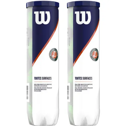 Wilson Roland Garros All Court 4 St. Bi-Pack