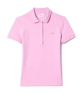 Women's Lacoste Stretch Cotton Piqué Polo Shirt Gelato