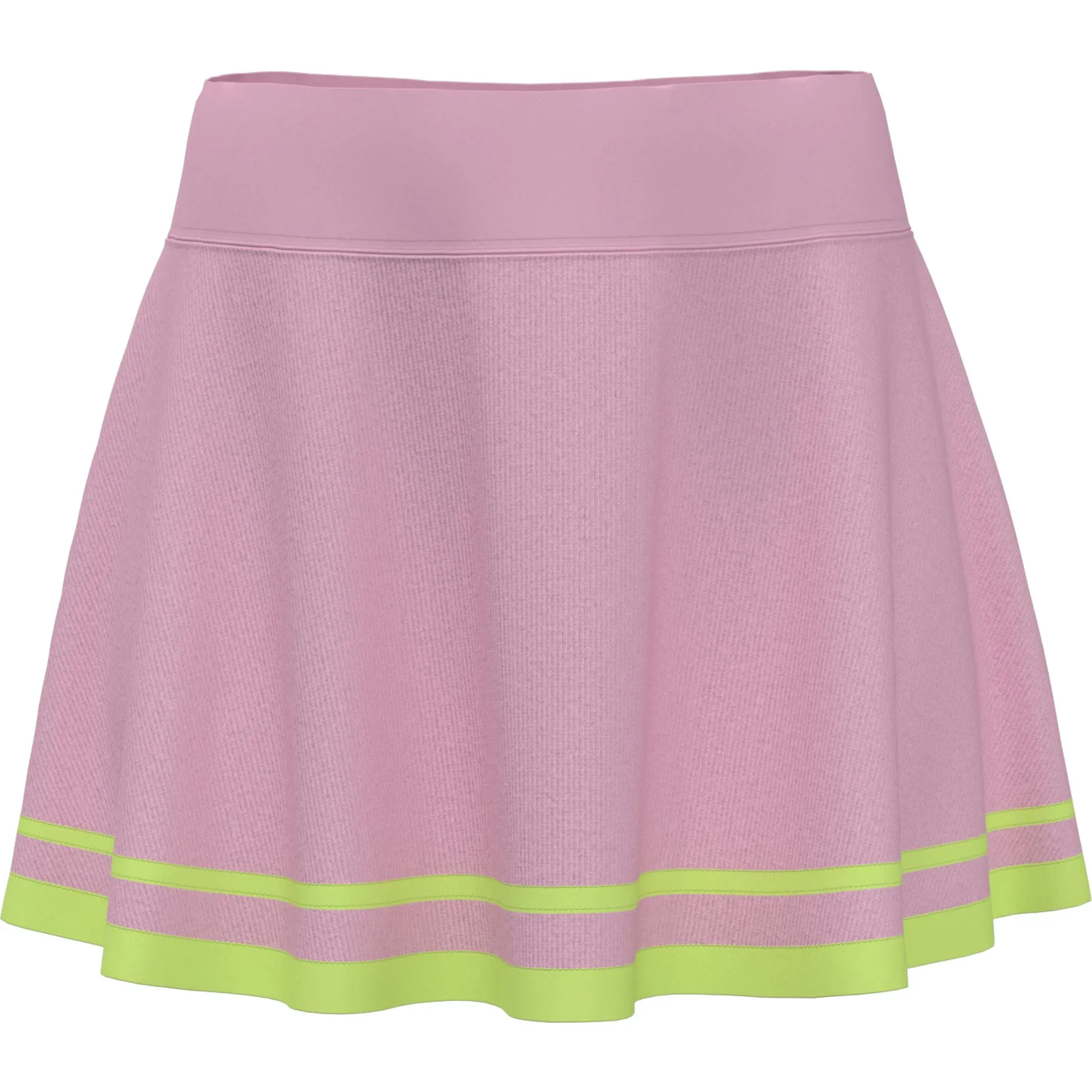 Women's Ribbed Flounce Tennis Skort In Gelato Pink