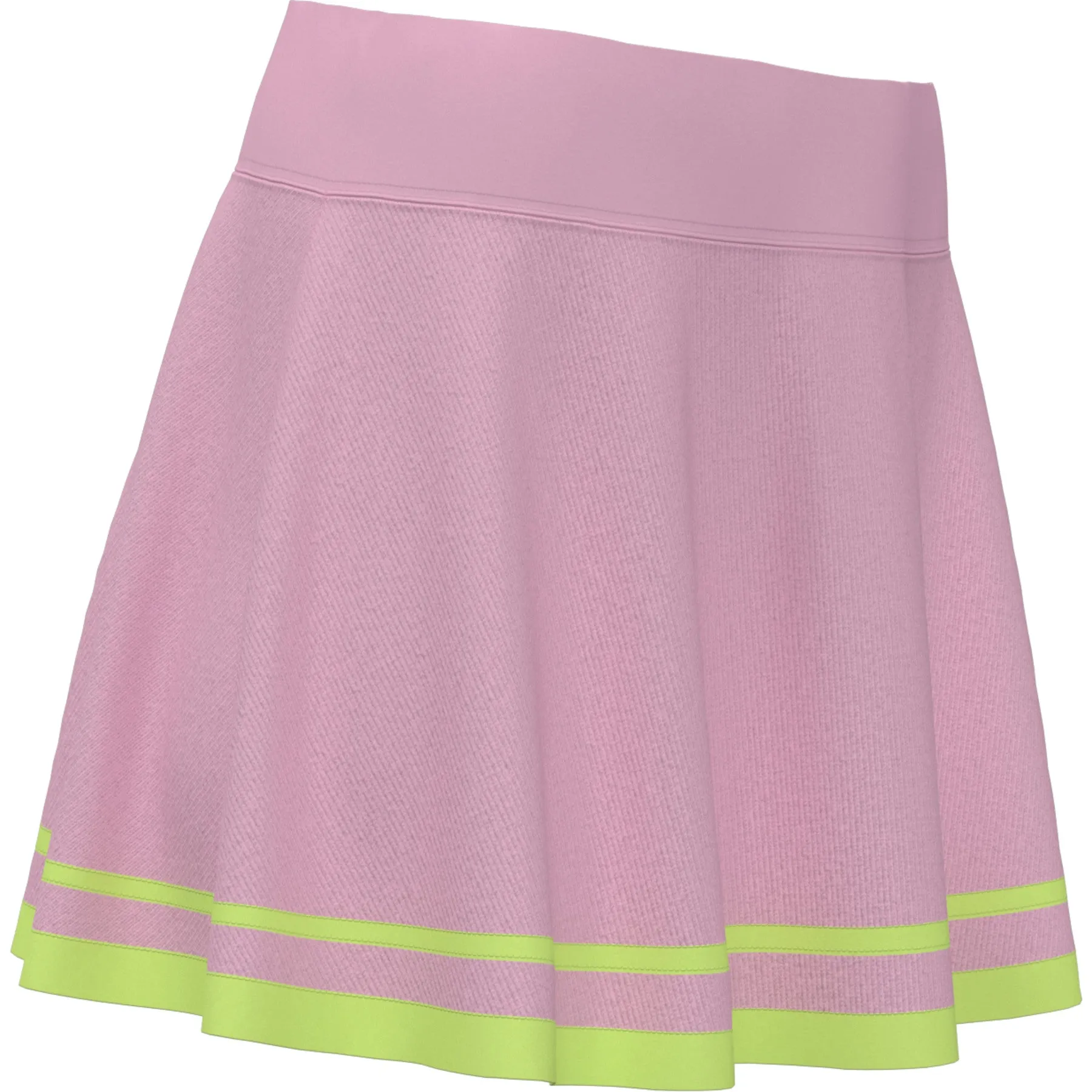 Women's Ribbed Flounce Tennis Skort In Gelato Pink