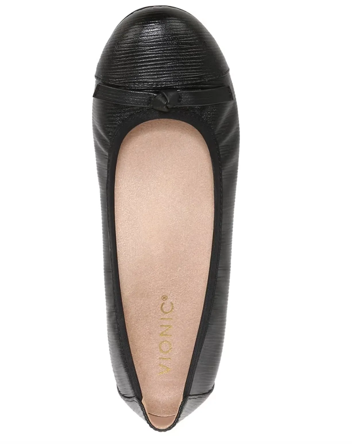 WOMEN'S VIONIC AMORIE FLAT | BLACK WAVY