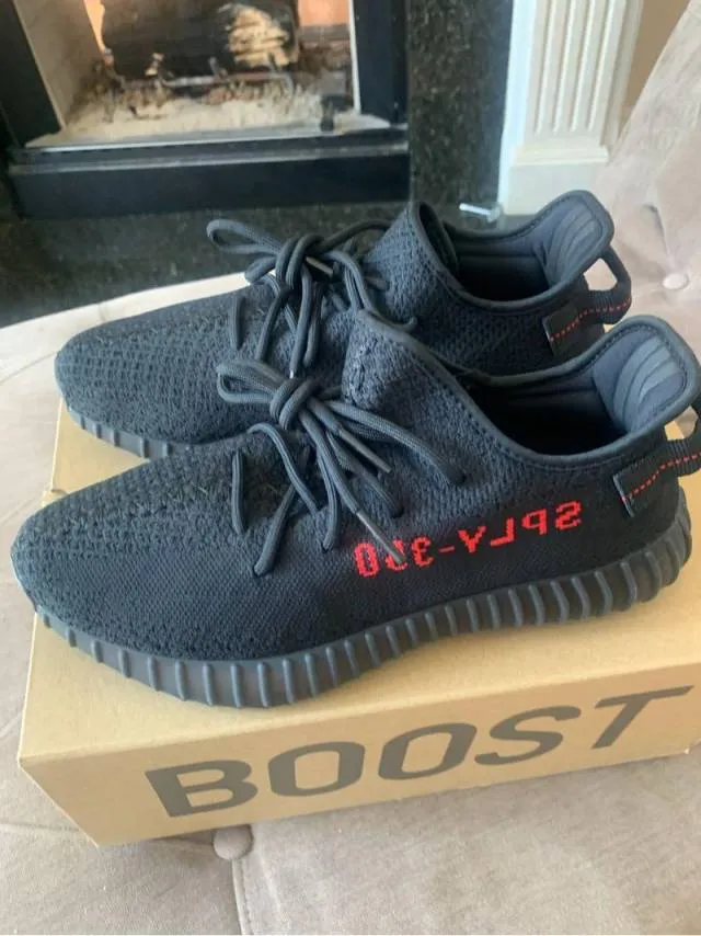 Yeezy 350 v2 bred DS W GOAT RECEIPT