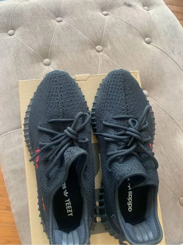 Yeezy 350 v2 bred DS W GOAT RECEIPT